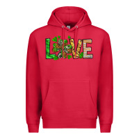 Cardinal St. Patrick's Love luck with clover Premium Hoodie - HowdyJamesFarm