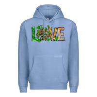 St. Patrick's Love Luck With Clover Premium Hoodie | Teevron