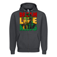 Smoke dream like king martin luther Zipper Hoodie - CowGirlArtShop