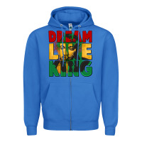 True Royal dream like king martin luther Zipper Hoodie - CowGirlArtShop