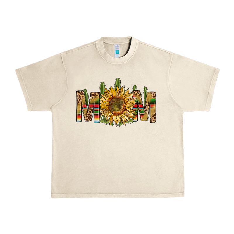 Western Mom With Sunflower Urban Heavy Tee by BundleAndBundleShop | Teevron