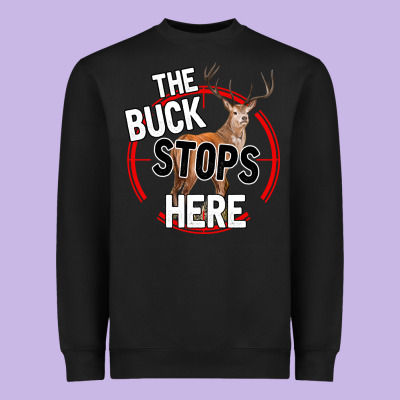The Bucks Stops Here Heavyweight Sweatshirt Designed By Bettercallsaul