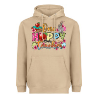 Mushroom Easter Day One hoppy Teacher Heavyweight Hoodie - OliviaCreatesArt