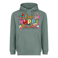 Sage Easter Day One hoppy Teacher Heavyweight Hoodie - OliviaCreatesArt