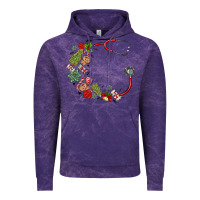 Cloud Purple custom name christmas stethoscope Vintage Hoodie - MaliasSmallBusiness