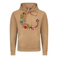 Vintage Camel custom name christmas stethoscope Vintage Hoodie - MaliasSmallBusiness