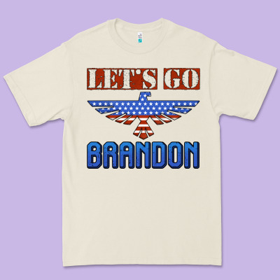 Let's Go Brandon Thunderbird Premium Tee Designed By Jasminsmagicworld