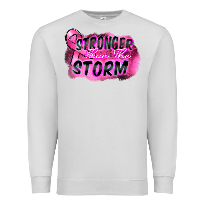 Stronger Than The Storm Premium Sweatshirt by FaDigitalArtStudio | Teevron