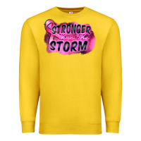 Lemon Stronger than the storm Premium Sweatshirt - FaDigitalArtStudio