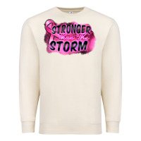 Sandshell Stronger than the storm Premium Sweatshirt - FaDigitalArtStudio