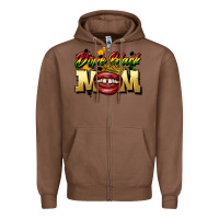 Chestnut black mom Zipper Hoodie - CowGirlArtShop