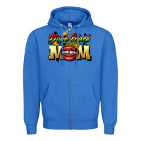 True Royal black mom Zipper Hoodie - CowGirlArtShop