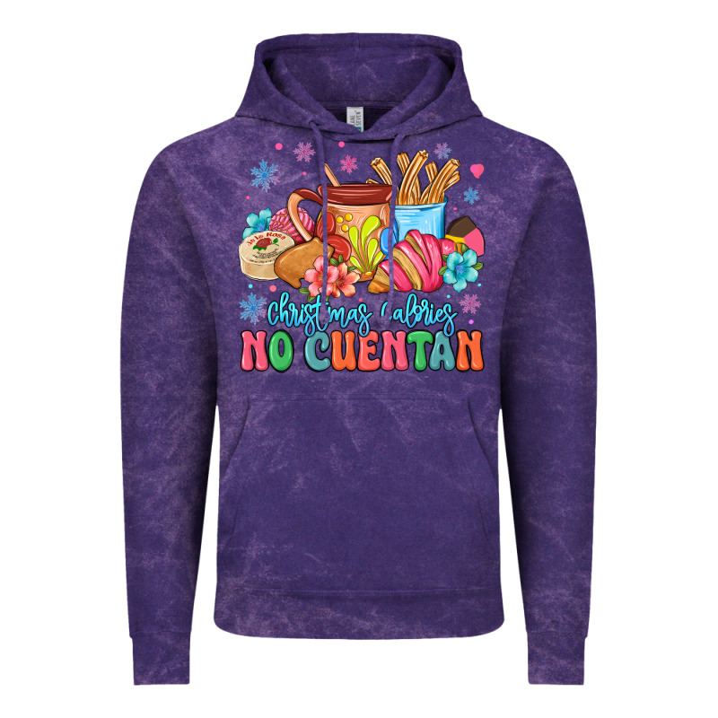 Christmas Calories No Cuentan Mexican Vintage Hoodie by MaliasSmallBusiness | Teevron
