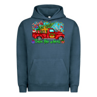 Pigment Midnight Navy jesus take the wheel Urban Hoodie - CowhideDigitalArt