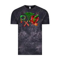 Cloud Black rx christmas pharmacy Vintage Tee - MaliasSmallBusiness