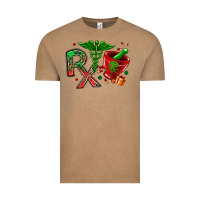 Vintage Coffee rx christmas pharmacy Vintage Tee - MaliasSmallBusiness