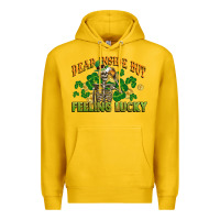 Lemon Dead inside but feeling lucky St. Patrick's Day Premium Hoodie - CowGirlArtShop