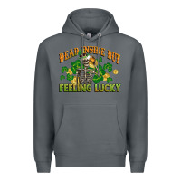 Rock Dead inside but feeling lucky St. Patrick's Day Premium Hoodie - CowGirlArtShop