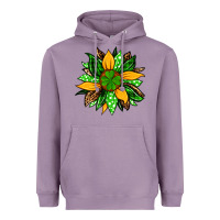 Lavender St. Patrick's sunflower Heavyweight Hoodie - OliviaCreatesArt