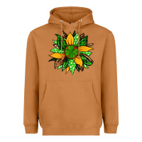Meerkat St. Patrick's sunflower Heavyweight Hoodie - OliviaCreatesArt