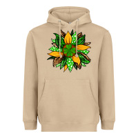 St. Patrick's Sunflower Heavyweight Hoodie | Teevron