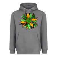 Storm St. Patrick's sunflower Heavyweight Hoodie - OliviaCreatesArt