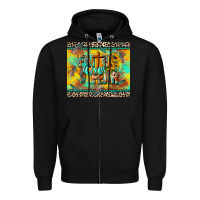 Black faith over fear Zipper Hoodie - CowGirlArtShop