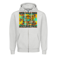 Dove Grey faith over fear Zipper Hoodie - CowGirlArtShop