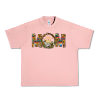 Salmon Western Mom With Baby Jesus Urban Heavy Tee - BundleAndBundleShop