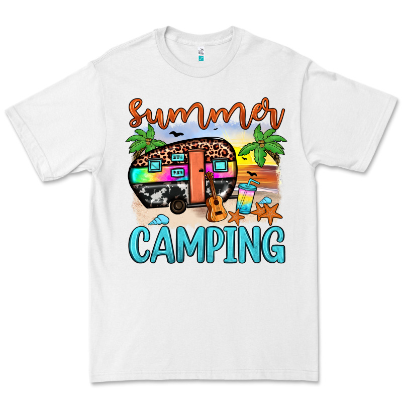 Summer Camping Premium Tee by JahusDesignShop | Teevron