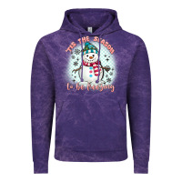 Cloud Purple 'tis the season to be freezing Vintage Hoodie - MaliasSmallBusiness