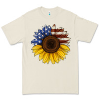 Bone american flag sunflower Premium Tee - Jasminsmagicworld