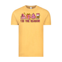 Vintage Mustard tis the season Vintage Tee - MaliasSmallBusiness