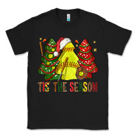 Black tis' the season softball christmas cakes bbs Classic Tee - BundleAndBundleShop