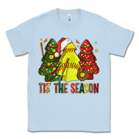 Dusty Blue tis' the season softball christmas cakes bbs Classic Tee - BundleAndBundleShop