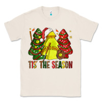 Natural tis' the season softball christmas cakes bbs Classic Tee - BundleAndBundleShop