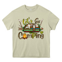 Mossy let's go camping Heavy Core Tee - BarkalooDesign