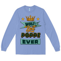 Colony Blue world's best poppi ever Long Sleeve Tee - Jasminsmagicworld