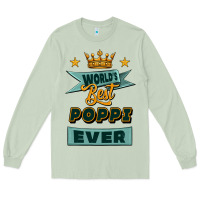 Matcha world's best poppi ever Long Sleeve Tee - Jasminsmagicworld
