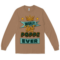 Toasted Coconut world's best poppi ever Long Sleeve Tee - Jasminsmagicworld