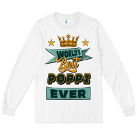 White world's best poppi ever Long Sleeve Tee - Jasminsmagicworld