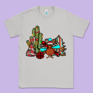 Christmas Turkey Classic Tee Designed By Jahusdesignshop