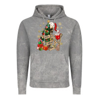Cloud Rock sorta scary sorta merry skeleton christmas tree Vintage Hoodie - MaliasSmallBusiness