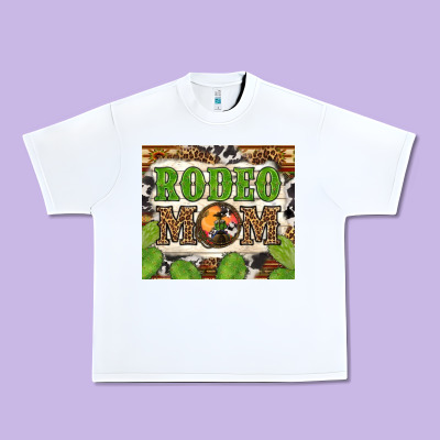 Western Rodeo Mom Tumbler Urban Heavy Tee Designed By Bundleandbundleshop