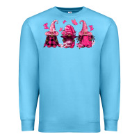 Breast Cancer Afro Gnomies Premium Sweatshirt | Teevron