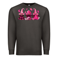 Smoke breast cancer afro gnomies Premium Sweatshirt - FaDigitalArtStudio