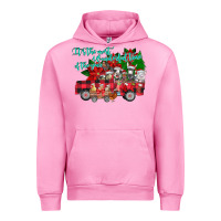 Fuchsia Pink It's the Most Wonderful Of The Urban Hoodie - CowhideDigitalArt