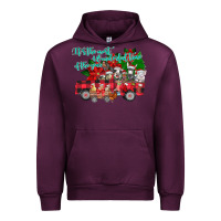 Mauve Wine It's the Most Wonderful Of The Urban Hoodie - CowhideDigitalArt