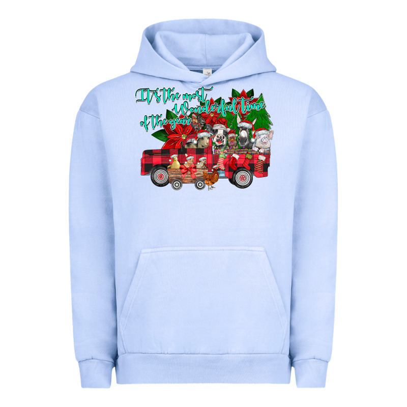 It's The Most Wonderful Of The Urban Hoodie by CowhideDigitalArt | Teevron