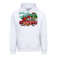 White It's the Most Wonderful Of The Urban Hoodie - CowhideDigitalArt